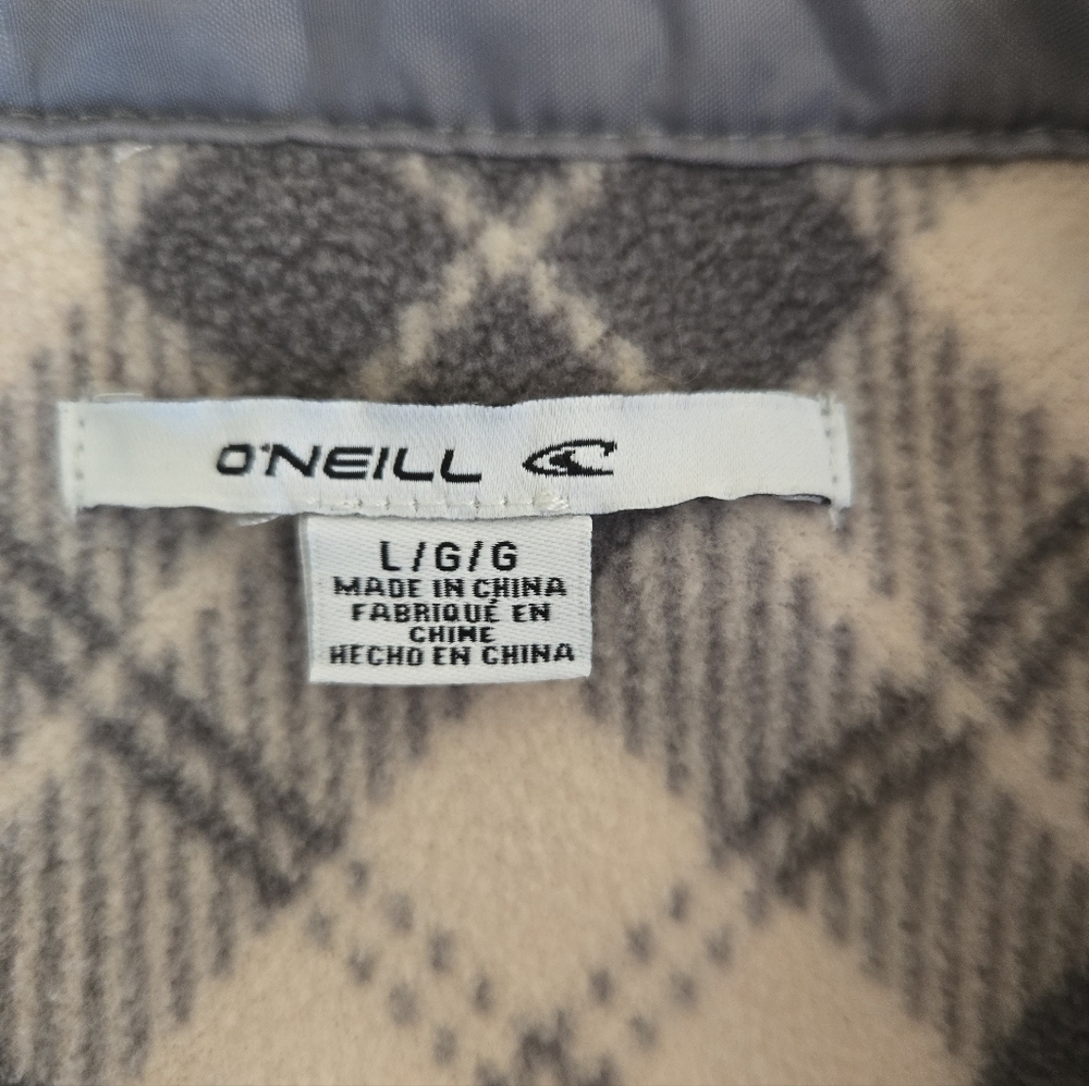 ONEILL Plaid Button-Up Shirt.Size L - Picture 3 of 12